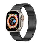 MOROFY Upgraded Design Stainless Steel Band with HW Buckle Compatible Apple Watch Ultra / 2 49|45|44|42mm Series 9 |SE2 |SE |8 |7 |6 |5 |4 |3 |2 |1 - Black