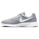 NIKE Men's Tanjun Sneaker, Wolf Grey White Barely Volt Black, 8 UK