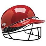 Schutt Sports Pitcher's Protector Baseball/Softball Head & Face Protection, Scarlet, X-Small