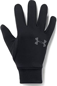 Under Armour Men Armour Liner 2.0, Comfortable and water-resistant touchscreen gloves, breathable liner gloves for running in winter