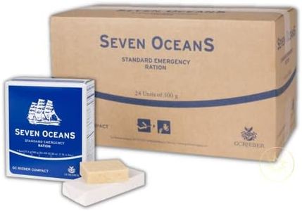 Cibo d'emergenza | Seven Oceans XXL EMERGENCY FOOD [12 x 500 g] - Razione d'emergenza ad alta energia con vitamine | Unità alimentari di lunghissima durata