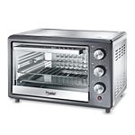 Prestige Potg 46 Ss Rc Oven Toaster Griller With Convection And Air Fryer Function 46L, Silver & Black, 1800 Watts