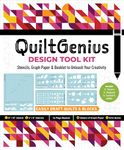 QuiltGenius Design Tool Kit: Stencils, Graph Paper & Booklet to Unleash Your Creativity