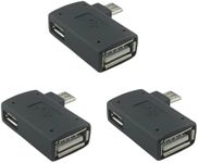 Oassuose 3 Pack OTG Cable Adapter f