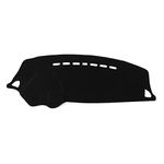 X AUTOHAUX Car Dashboard Cover Nonslip Black Dash Mat Sun Pad 138 x 50cm