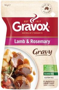 Gravox Lamb & Rosemary Gravy Pouch Liquid Pouch for Gravy and Liquid Stock Instant Gravy 165g