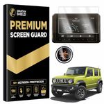 Spartan Shield TouchScreen Protector Compatible For MARUTI SUZUKI JIMNY 2023 ALPHA 9 INCH | GPS Infotainment Display Screen Guard | Car Music System Accessories [Not Tempered Glass] (Alpha 9 Inch)