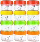 Budding Bear Glass Baby Food Storag