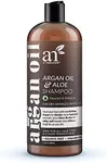 Artnaturals Moroccan Argan Oil Shampoo - (12 Fl Oz / 355ml) - Moisturizing, Volumizing Sulfate Free for Women, Men and Teens - Used for Colored and All Hair Types, Anti-Aging Care