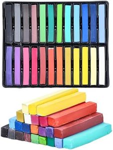 Neliblu 24-Piece Soft Pastels for Kids - Multi Color Pastel Chalk for Art Painting - Pastel Sticks Suitable on Paper, Blackboards, Sidewalk Blocks - For Kids, Adults, Professional Artists