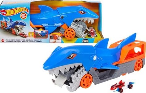 Hot Wheels Toy Car Playset, Takeoff Adventure Airport Set with Die-Cast Audi in 1:64 Scale, Plastic Plane, Take-Off & Landing Feature & Storage