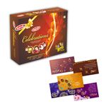 MyFruit Jelly Bon Celebration Pack - Center-Filled Jelly Chocolates - Premium 20 Pcs Gift Pack - Perfect for Celebrations & Gifting with Diwali greeting Cards