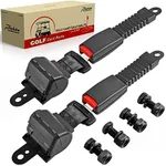 Roykaw Retractable Golf Cart Seat Belt Kit Compatible with EZGO, Yamaha, Club Car, Go Kart Seat Belt, UTV