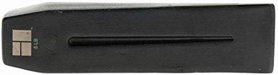 Hooyman Splitting Wedge 5 Pound Log Splitter Tool with Heavy Duty Construction, and Durable High Strength Steel for Tree Felling, Wood Chopping, Land Management, Gardening, Camping, and Outdoors