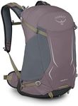 Osprey Hikelite 26L Unisex Hiking Backpack, Graphite Purple