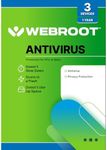 Webroot Antivirus Software 2024 | 3 Device | 1 Year PC/Mac with Keycard