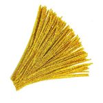 PRANSUNITA Sparkle Pipe Cleaners 25 Pcs, Chenille Stems for DIY Crafts Decorations Creative School Projects (6 mm x 12 Inch)