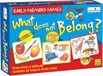 Creative's What Does Not Belong| Concentration Skill Card for Kids | Vocabulary & Expressive Language | Logical Thinking Card for Kids | Educational Cards Game | 25 Large & Sturdy Card | Ages 5 & Up