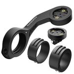 CooSpo MT5S Bike Computer Out Front Mount, Compatible with Garmin IGPS/XOSS/CYCPLUS and Go-Pro, Bike Computer Mount Adapter for Handlebar 25.4mm/31.8mm