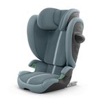CYBEX Gold child car seat Solution G2 Plus, For ages. 3 to 12 years (100 - 150 cm), Max. 50 kg, For cars with and without ISOFIX, Stormy Blue (Blue)