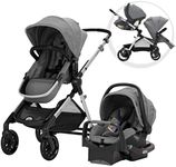 Evenflo Gold SensorSafe Pivot Xpand Smart Modular Travel System - Moonstone