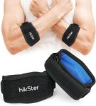 Hikster Tennis Elbow Brace for Men & Women, 2 Pack Golfers Elbow Brace, Upgraded Tennis Elbow Strap Elbow Support with EVA Compression Pad, Elbow Brace for Tendonitis, Tendinite Coude