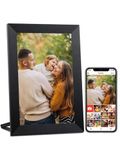 FRAMEO WiFi Digital Photo Frame, 10.1" Digital Picture Frame 1080P IPS Touch Screen, Share Photos and Video via Free Frameo App, Brightness Adjustable, with 32GB Memory, Gift for Family Friends