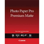 Canon Premium Photo Paper, Matte, 8.5 x 11-Inch (50 Sheets/Package)