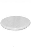 VINAYAK CRAFTERS ® Marble Chakla/ Roti Maker/Rolling Board, 9 Inch , White.