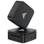 NiPoGi Mini PC Twin Lake-N N150(Beat N100,up to 3.6GHz), Mini PC Windows 11 Pro 16 GB RAM 512 GB M.2 SSD, Mini Computer 4K UHD Dual Display/WiFi/BT, Mini Desktop PC for Business, School, Office