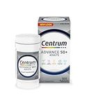 Centrum Advance 50+ Multivitamin Tablets for Men and Women, Vitamins with 24 Essential Nutrients, including Vitamin C, D, and Zinc, 100 ct (Packaging and Tablet colour may vary slightly)