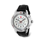 Vostok | Komandirskie 719 Red Star Mechanical Hand Wind Wrist Watch, 431719 leather, Military