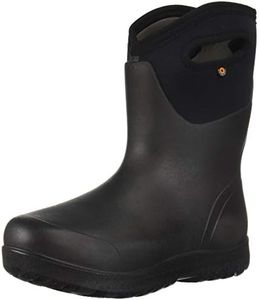 BOGS Womens Neo-Classic Mid Boot, Black, 9