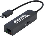 Plugable USB C to Ethernet Adapter 