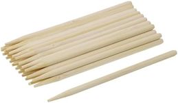 PPhtony Heavy Duty Bamboo Stylus Sticks Craft Sticks for Scratching Drawing Christmas Thanksgiving Scratch Art Activity Craft Projects, 30PCS (12cm)