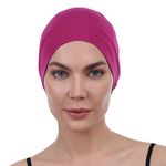 Deresina Headwear Sleep Cap for Chemo, Hair Loss (Cherry 1)