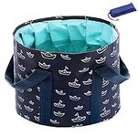 Collapsible Bucket for Soaking Feet, Portable Travel Foot Bath Tub, Foot Soaking Bath Basin Portable, Foot Spa Soaking Feet Home Pedicure Basin Outdoor Camping