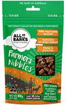 ALL BARKS Farmer's Nibbles - 100% Aussie Chicken, Whitefish, Spinach & Kelp - Natural, Grain-Free, Australian Dog Treats - Snacks, Training or Rewards for Dogs - 100g