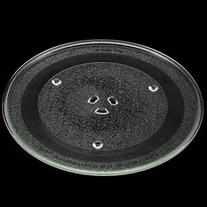 BlueNatHxRPR 12.5 inch(318MM) Microwave Turntable Plate Microwave Cooking Tray Compatible for GE and Samsung