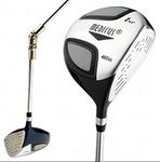 Medicus Training Golf Clubs-Dual Hinged 460cc Driver Loft 10.5 Men's Right Hand-w/Bonus: DVDs & Dual-Handle Putter Trainer