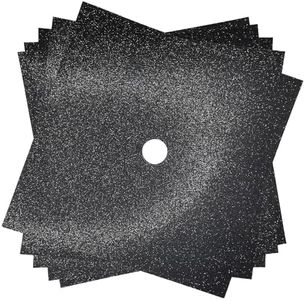Black Glitter Cardstock for Grad Cap Decorations DIY Mterial