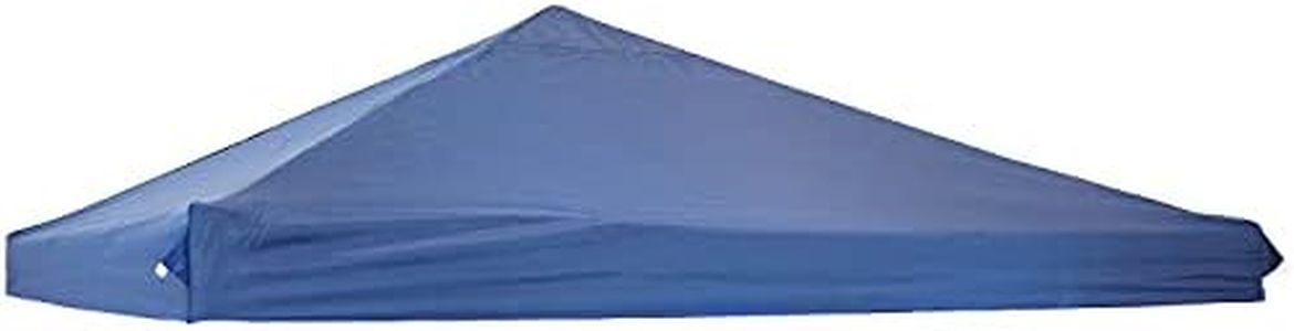 Sunnydaze 12 x 12 Foot Standard Pop-Up Canopy Shade - PU-Coated 150D Oxford Fabric Replacement Top for Canopy - Blue