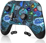 Wireless Gaming Controller for PC Windows, Phone/Switch/Steam/Steam Deck, Computer Game Controller with 4 Programmable Buttons