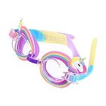 KESYOO Kids Swim Goggles Unicorn Anti- UV Swimming Goggles Anti- Fog Clear Water Pool Goggles for Kids Girls Boys, 15.5X5.5CM