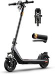 NIU K200F Electric Scooter for Adults, UPG. Suspension, w/Folding Handelbar, 700W Peak Power, 33 Max Miles, Top 20 MPH, 10'' Pneumatic Tires, Portable E-Scooter for Daily Commute, Weekend Trip
