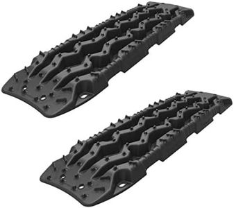 ARB TREDPROBB Vehicle Recovery Boards Traction Tracks and Extraction Device for Off-Road Mud, Sand, Snow, Black with Black Teeth