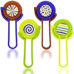 Assorted Color Disc Shooters - Pack of 4 - Flying Disc, Perfect Party Favors for Kids