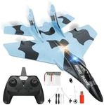 GirlDiary RC Plane 2 Channel, 2.4GHz Remote Control Airplane with Gyro and Lights 900FT Range, Easy to Fly RC Planes RTF for Adults & Beginners & Kids 8-12