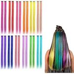 24 Pieces 20inch Colored Clip in Ha