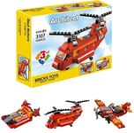 Bestie toys Building Block Brick Educational DIY Toys Models Construction Set | Interactive Toy for Boys & Girls STEM Toys for Kids 6 7 8 9 10 11 12 Year Old Kids (Red Rotors)